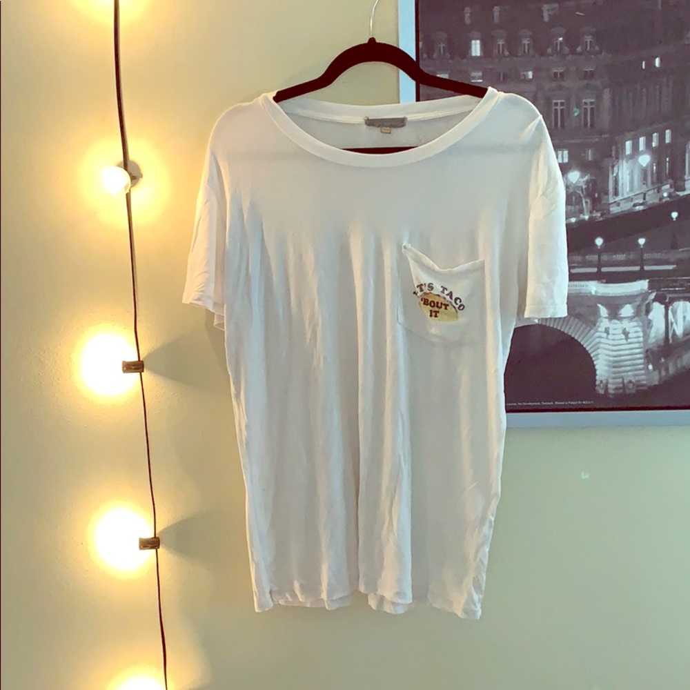 “Let’s taco ‘bout it” tee